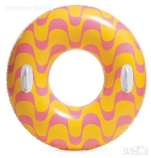 Детски пояс за плуване, Жълт, Ø91см., снимка 1