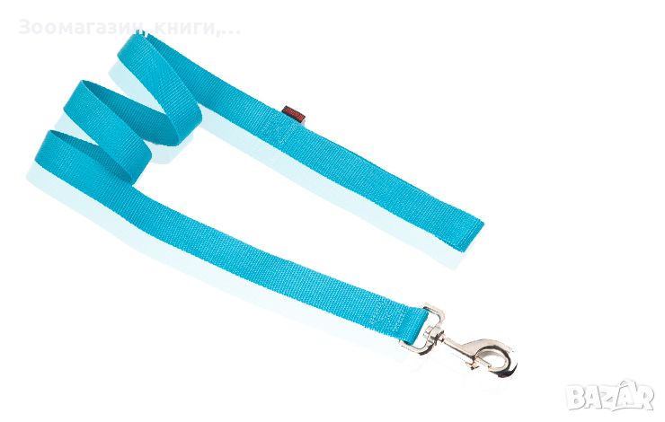 Повод за куче син XS 1.0 x 120 см Pet Interest Single Layer Leash Fl. Blue 3308, снимка 1