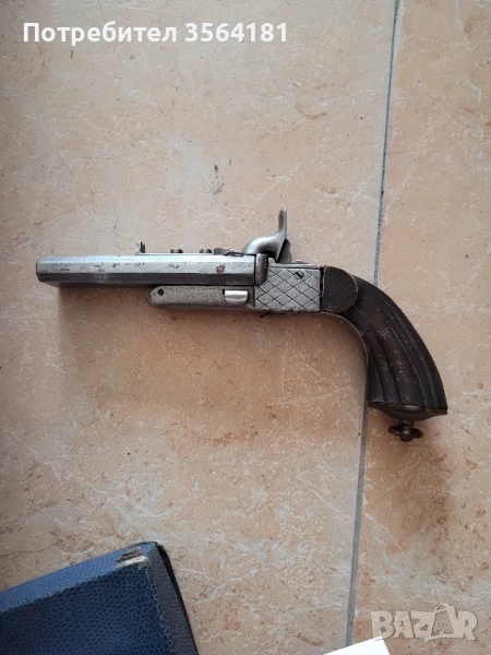 Колекционерски двуцевен пистолет , снимка 1