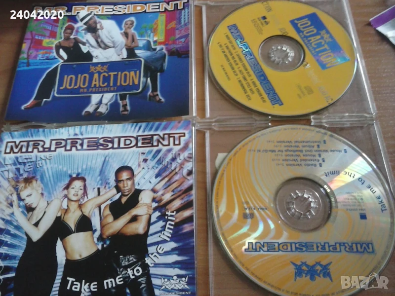 Mr. President CD singles, снимка 1