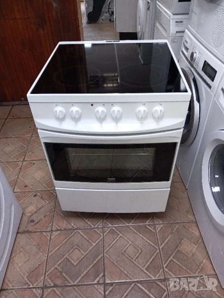 Свободно стояща печка с керамичен плот Voss Electrolux с две години гаранция!, снимка 1