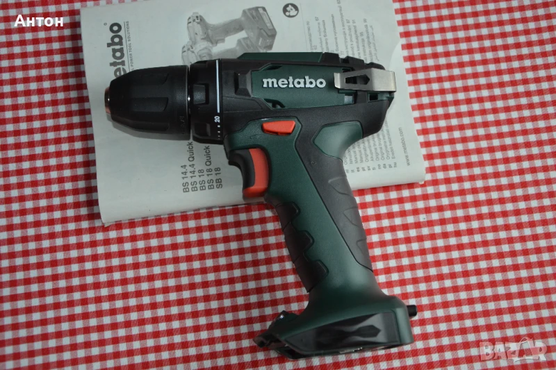 Нов винтоверт Metabo BS 18, 2024г, снимка 1