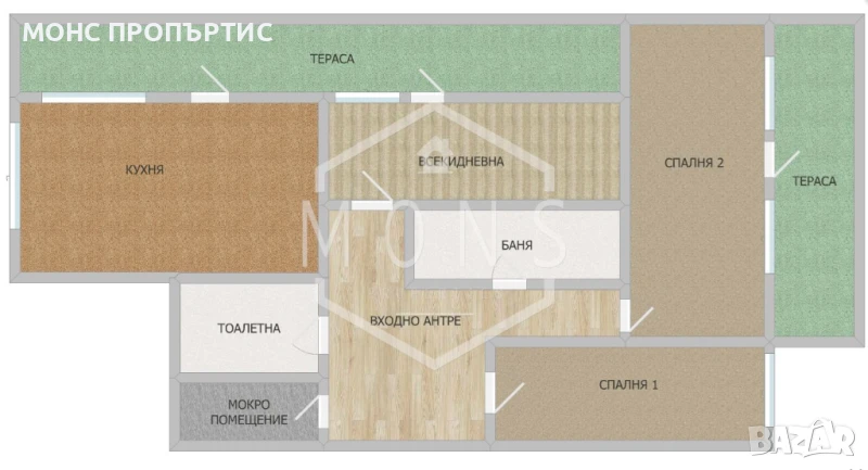 Продава се тристаен апартамент в кв. Пролет, гр. Горна Оряховица – до Лидъл, снимка 1