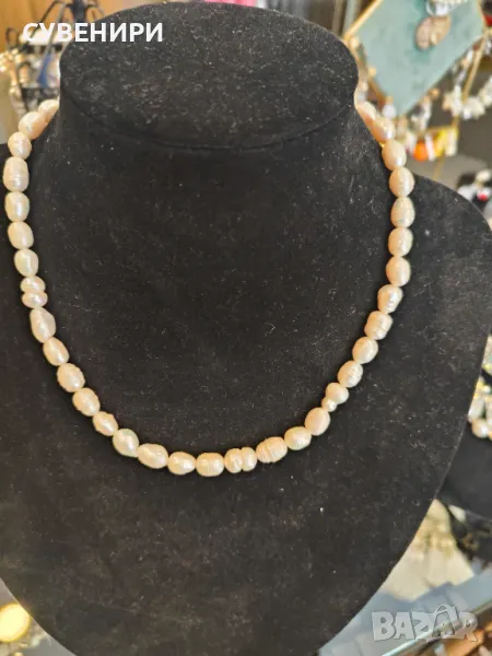 Колие от естествени перли , снимка 1