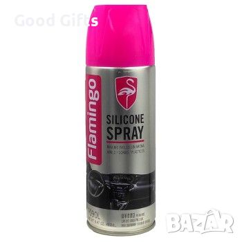 Силиконов спрей за табло FLAMINGO Silicone Spray 450мл, снимка 1