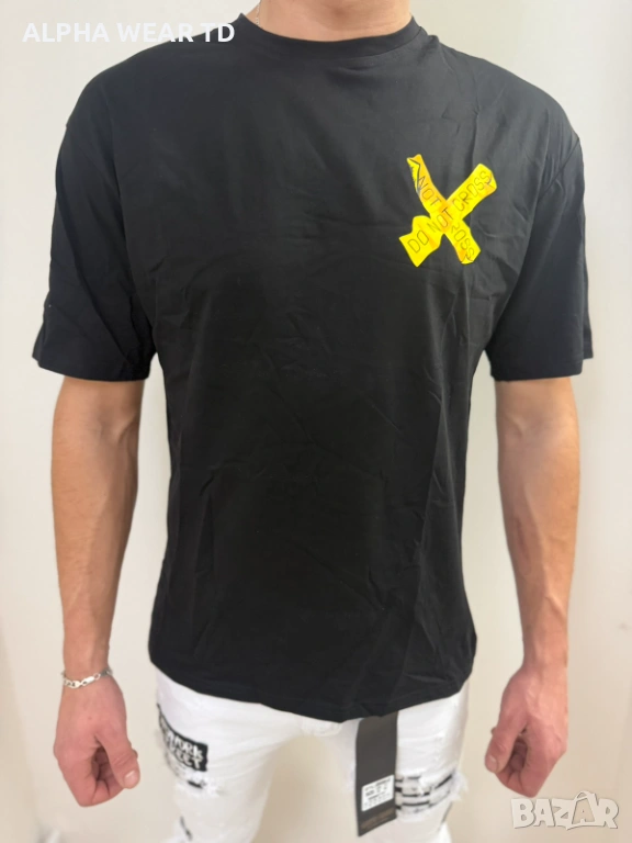 ЧЕРНА ТЕНИСКА КОД 9685, снимка 1
