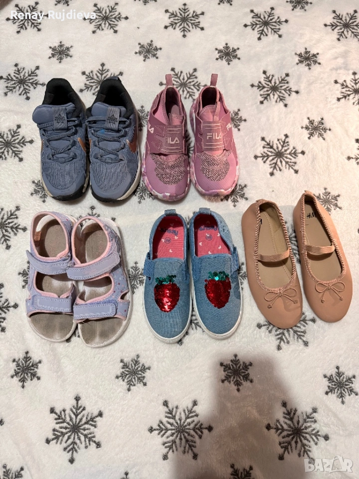 Обувки за момиче nike , fila , h&m 30 номер sinsay, снимка 1