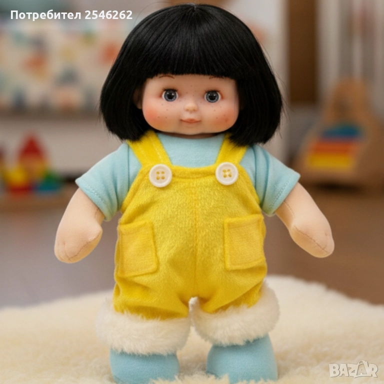 Cufan Baby Doll – Мека кукла с текстилно тяло – Перфектен подарък за малки принцеси, снимка 1