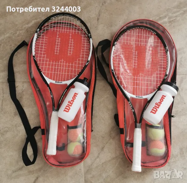 Ракети за тенис Wilson Roger Federer 25 starter set , снимка 1