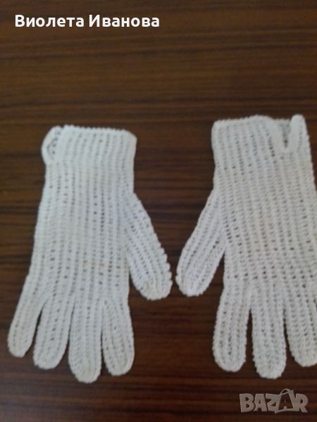 Елегантни ръкавици на 1 кука, снимка 1