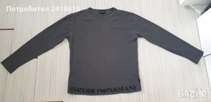 Emporio Armani Wool Knit Made in Italy Мens Size M ОРИГИНАЛ! Мъжки вълнен Пуловер!, снимка 1