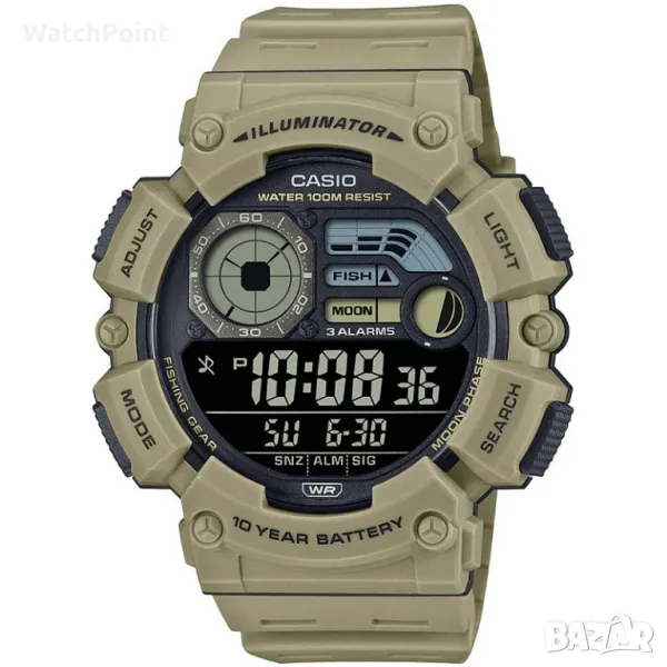 Мъжки часовник Casio Fishing Gear - WS-1500H-5BVEF, снимка 1