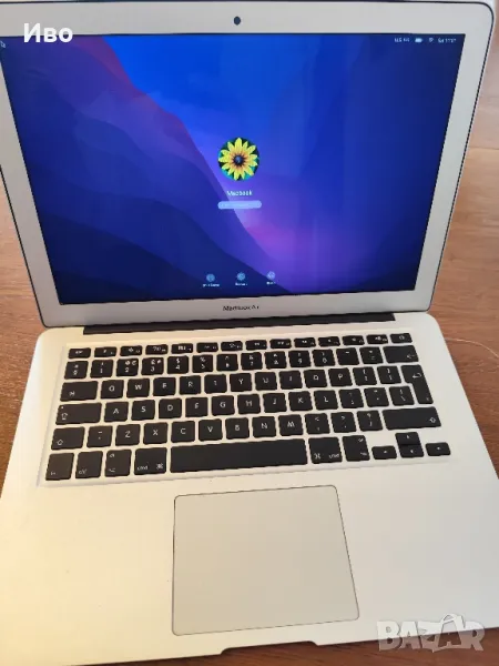 MacBook Air 13 inch late 2015 1.6GHz 8Gb RAM , снимка 1