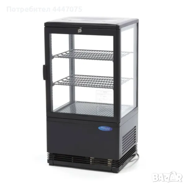 Сладкарска витрина 0,18 kW – компактна витрина за десерти и изделия с професионално охлаждане, снимка 1