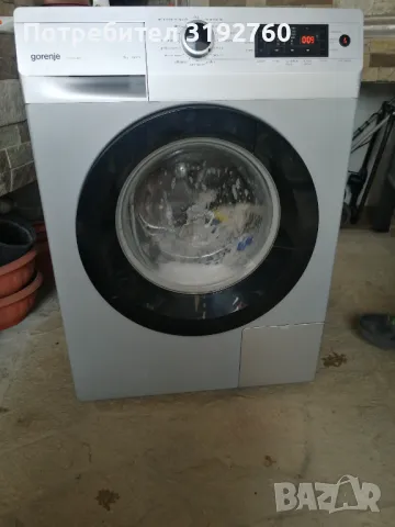 Пералня Горение 8 кг използвана, снимка 3 - Перални - 50155326