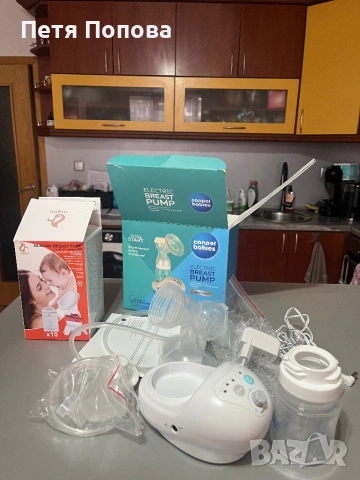 Подавам електр.помпа за кърмене и ръчна, снимка 2 - Аксесоари за кърмачки - 53571272