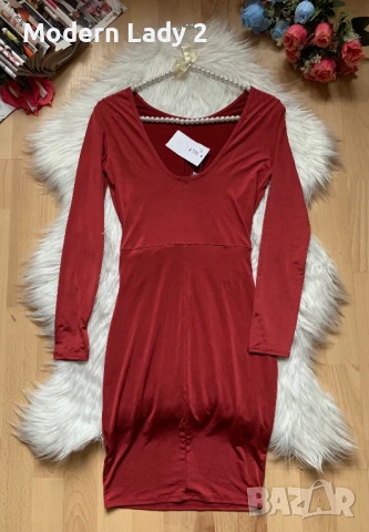 Нова керемидена рокля, снимка 3 - Рокли - 50867565