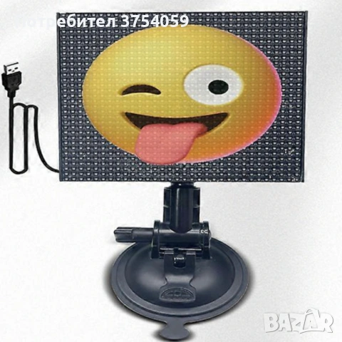 Интелигентен LED екран 32×32 за заден прозорец на автомобил – Модел Pixel RGB с Bluetooth управление, снимка 8 - Аксесоари и консумативи - 53124136