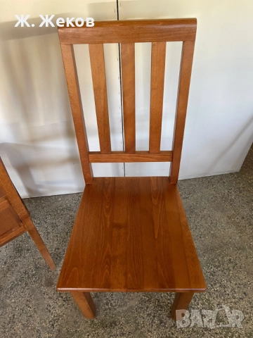 Шест трапезни стола, снимка 3 - Столове - 51503456