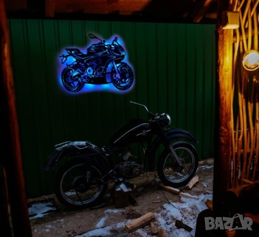   Нощна лампа с LED и Дървен Дизайн за Стена   , снимка 5 - Декорация за дома - 51685879