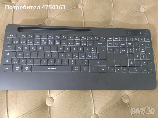 Клавиатура и ергономична компютърна мишка, снимка 4 - Клавиатури и мишки - 53659317