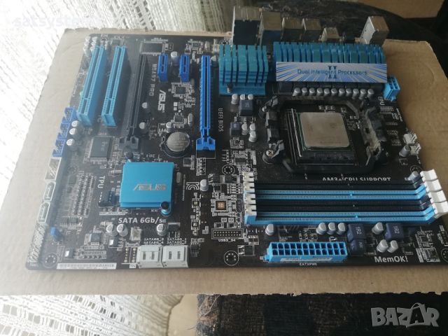 Дънна платка Asus M5A97 Pro Socket AM3+ CPU+FAN+RAM, снимка 8 - Дънни платки - 46416522