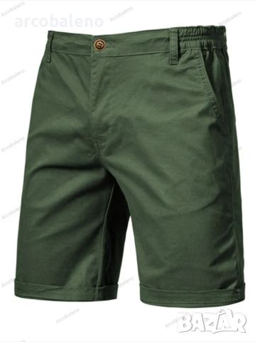 Мъжки летни памучни ежедневни къси панталони, 11цвята , снимка 4 - Къси панталони - 46448874