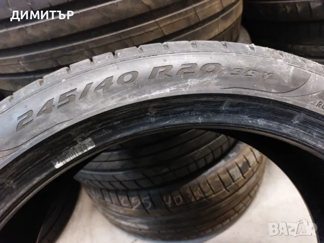 2бр.летни гуми PIRELLI 245/40/20 99Y DOT 0322, снимка 6 - Гуми и джанти - 49019587