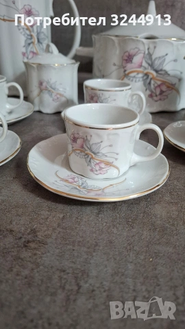 Порцеланов сервиз на завод ,,ДИАМАНТ'' РАЗГРАД , снимка 9 - Сервизи - 54154568