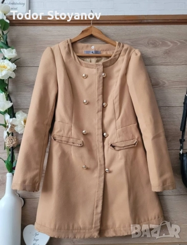 Бежов блейзър сако 