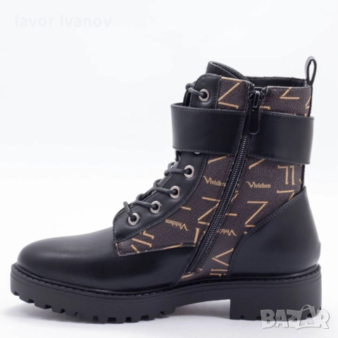 Дамски стилни ежедневни боти - НИСКА ЦЕНА - ВИСОКА КАЧЕСТВО, снимка 5 - Дамски боти - 51641748