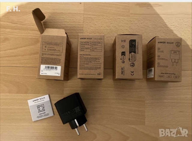 Аnker Solix Smart Plug смарт контакт, снимка 6 - Друга електроника - 53619396
