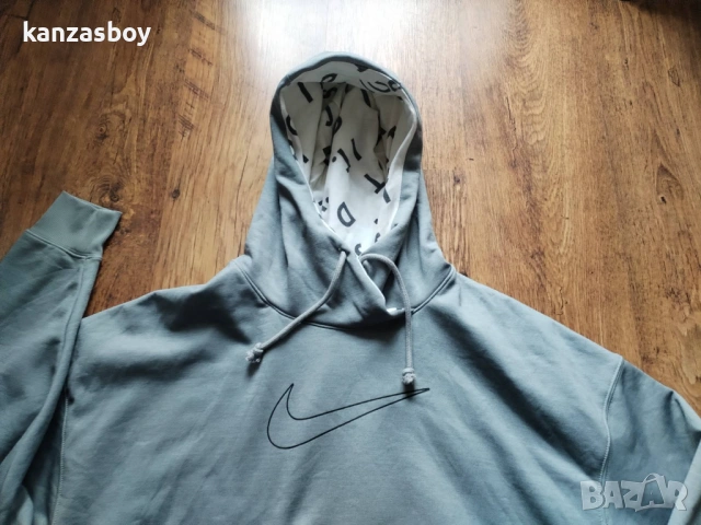 Nike Therma Cropped Pullover Training - страхотно дамско горнище КАТО НОВО М, снимка 2 - Спортни екипи - 53452097