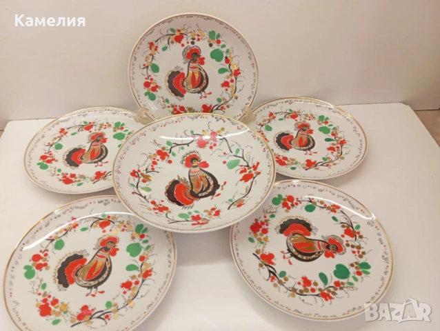 Руски порцелан , снимка 7 - Чинии - 53561097