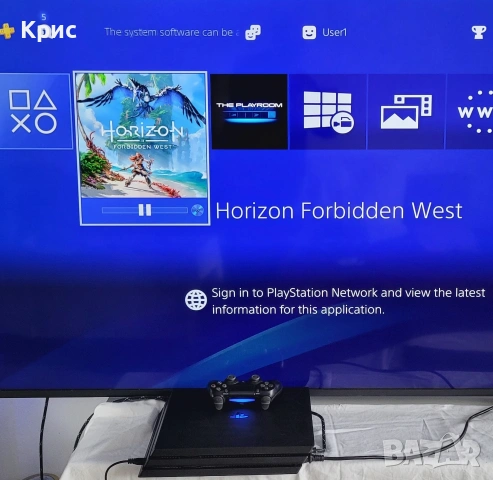 PlayStation 4 Pro 1TB+ 2 контролера и игра, снимка 4 - PlayStation конзоли - 53459563