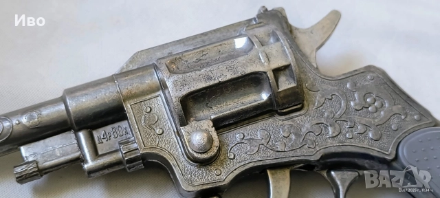 Изцяло метален револвер с капси Наган 1895 СССР , снимка 4 - Колекции - 52569778