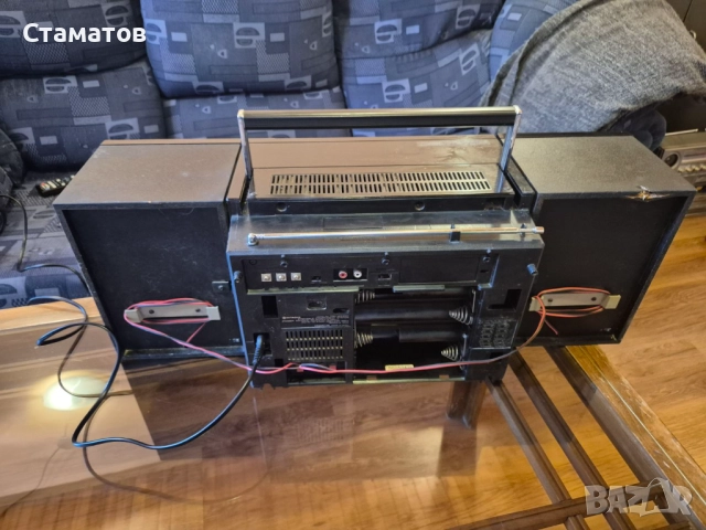 Радиокасетофон Hitachi TRK-WX88W, снимка 6 - Радиокасетофони, транзистори - 51538308