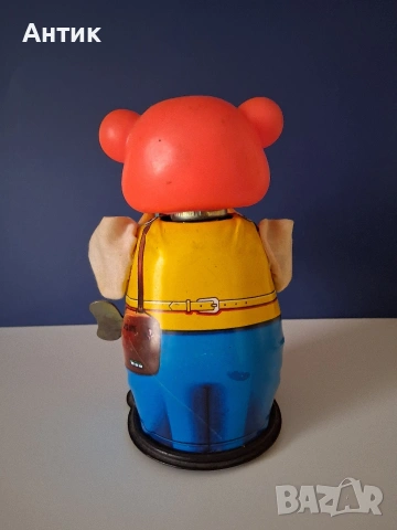 Стара Механична Играчка с Ключе от Соца, снимка 9 - Колекции - 53664818