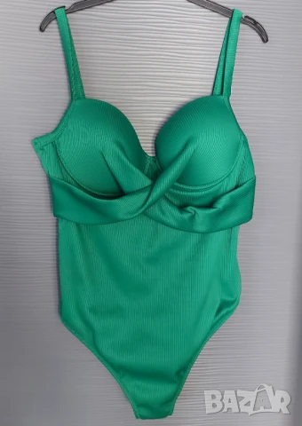 НОВ цял дамски бански черен, снимка 5 - Бански костюми - 50658018