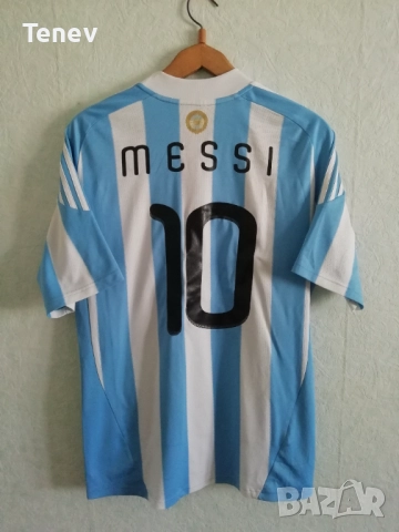 Argentina Lionel Messi Adidas оригинална тениска фланелка Аржентина Меси 