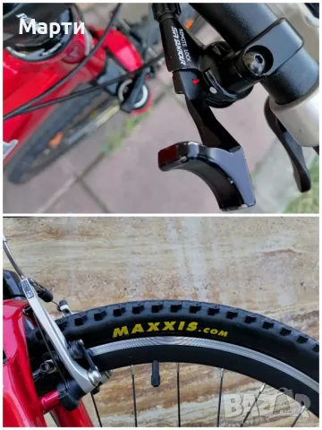 Австрийски Велосипед Mistral*Сет-Shimano XT*Само за Ценители*Като Нов*Рамка-Л, снимка 4 - Велосипеди - 48372505