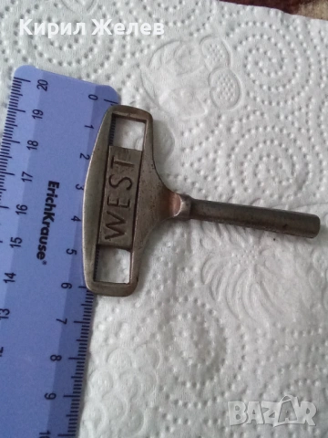 Ключ за стенен часовник 53446, снимка 5 - Антикварни и старинни предмети - 53137618