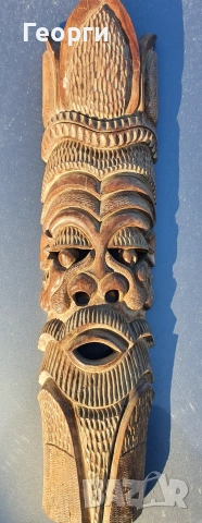Уникална стара дърворезба от Камбоджа, снимка 3 - Антикварни и старинни предмети - 53893481