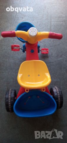 Детски велосипед триколка с предна и задна кошница, снимка 7 - Детски велосипеди, триколки и коли - 45232852