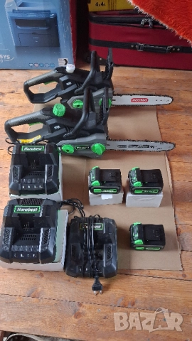 Акумулаторен верижен трион 2 бр Florabest 40V