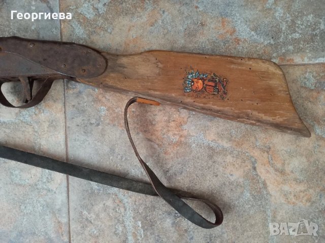 Стара детска пушка, снимка 4 - Антикварни и старинни предмети - 50841231