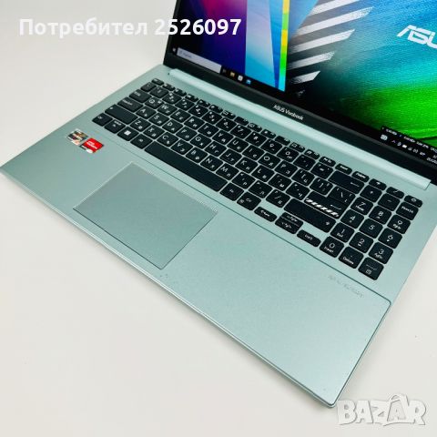 ASUS VivoBook 15,6 FHD IPS/Ryzen 5 7520/16GB LPDDR5 5500MHz/512GB NVMe, снимка 4 - Лаптопи за работа - 45965956