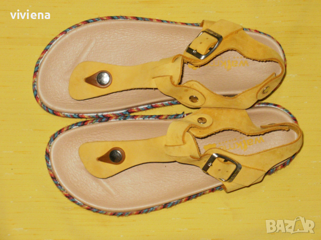 WALKME страхотни нови сандали естествена кожа 37, снимка 3 - Сандали - 45002793