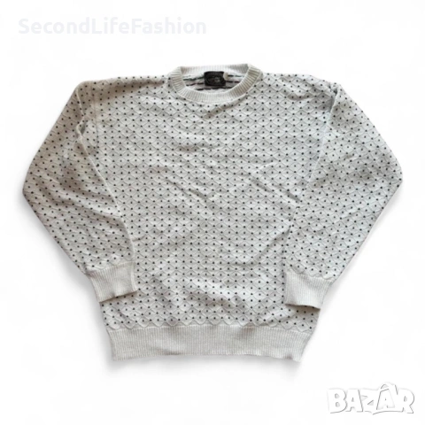 Винтидж памучен пуловер Victoria Dry Goods размер М