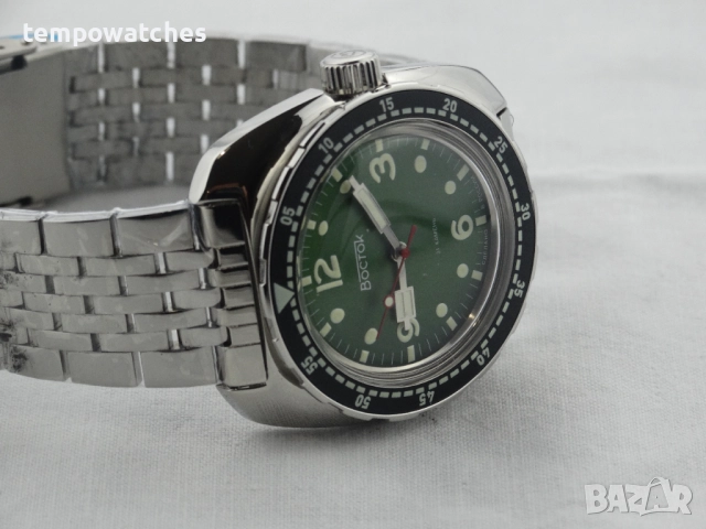 ВОСТОК АМФИБИЯ АВТОМАТИЧЕН ref: 71066А, снимка 6 - Мъжки - 52326967